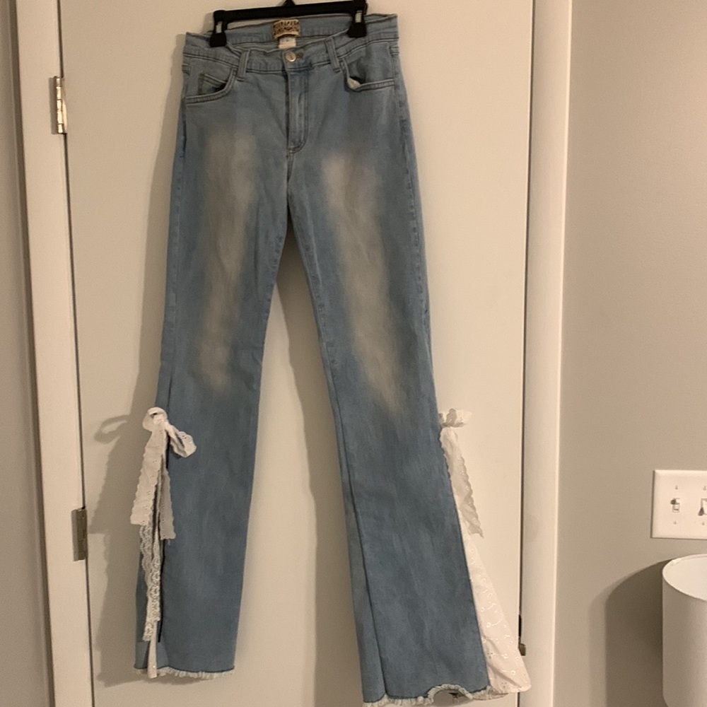Vintage Flare Bow jeans